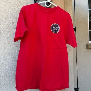 Salty Crew T-Shirt Set of black and red size large